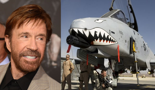 Chuck Norris, A-10, warthog