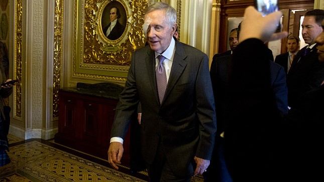 Harry Reid, Mitt Romney, Taxes