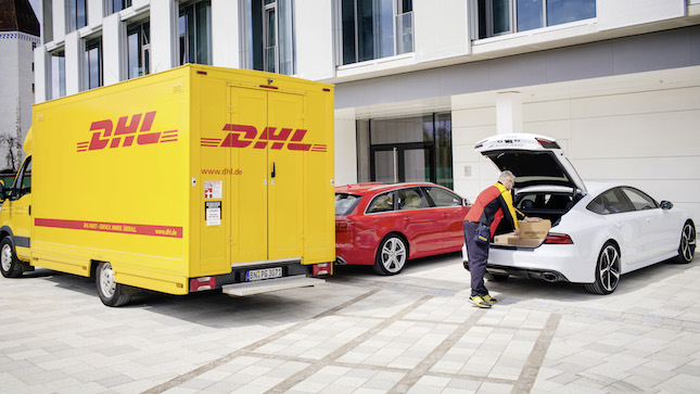 Amazon, Audi, DHL