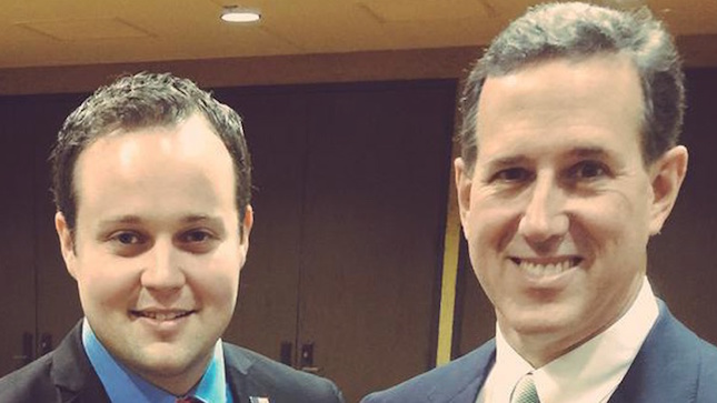 Josh Duggar, Family Research Council, 19 Kids and Counting, TLC, Rick Santorum