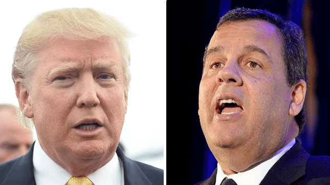 Donald Trump, Chris Christie