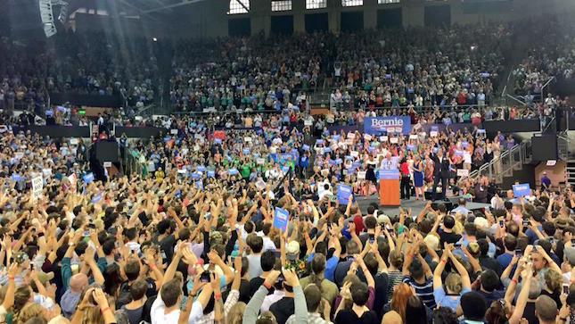 Bernie Sanders, Seattle