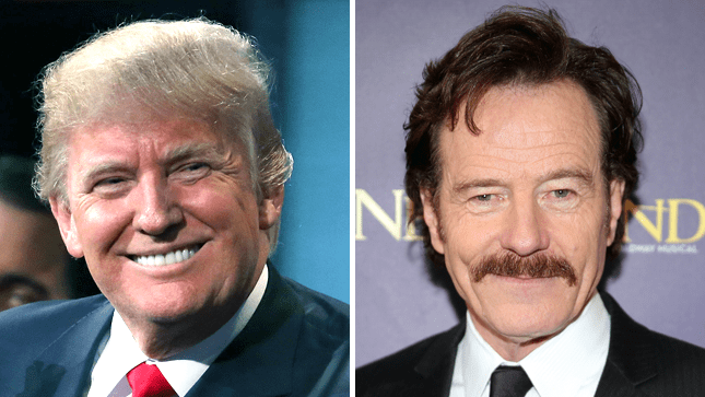 Donald Trump, Bryan Cranston, Breaking Bad, 2016