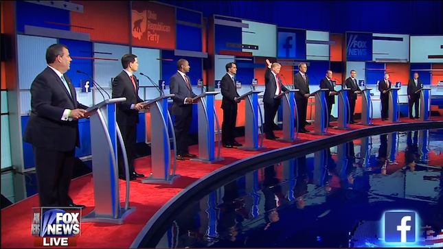 Donald Trump, GOP Debate