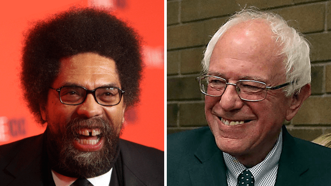 Cornel West, Bernie Sanders, Brother