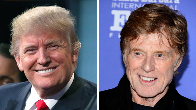 Donald Trump, Robert Redford