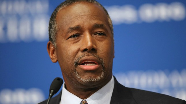 Ben Carson, 2016