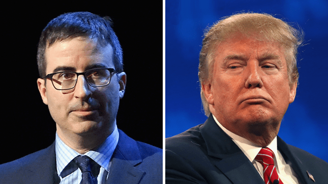 John Oliver, Donald Trump