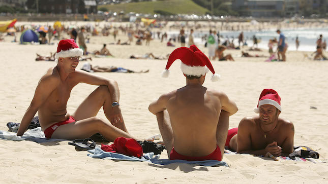 Christmas, Heat Wave, Temperature, Record, Hot