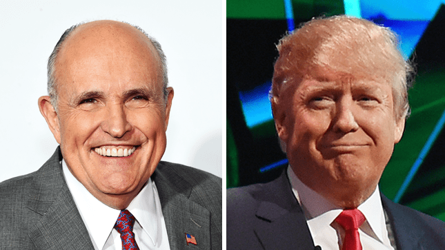 Rudy Giuliani, Donald Trump