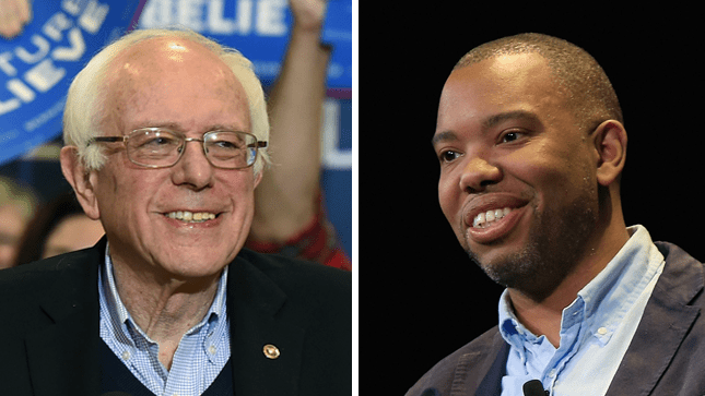 Bernie Sanders, Ta-Nehisi Coates