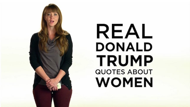 Donald Trump, Campaign ad, women, quotes