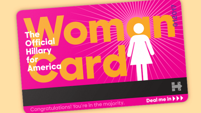 Hillary Clinton, Woman Card