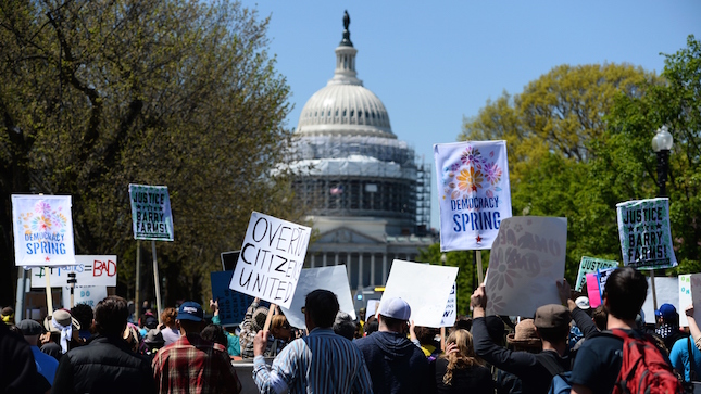 Democracy Spring, Citizens United, Campaign Finance Reform