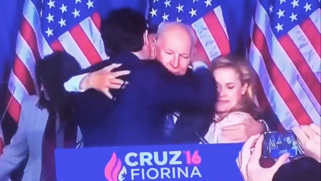 Ted Cruz, elbow, Heidi Cruz