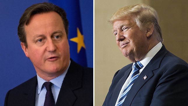 Donald Trump, David Cameron