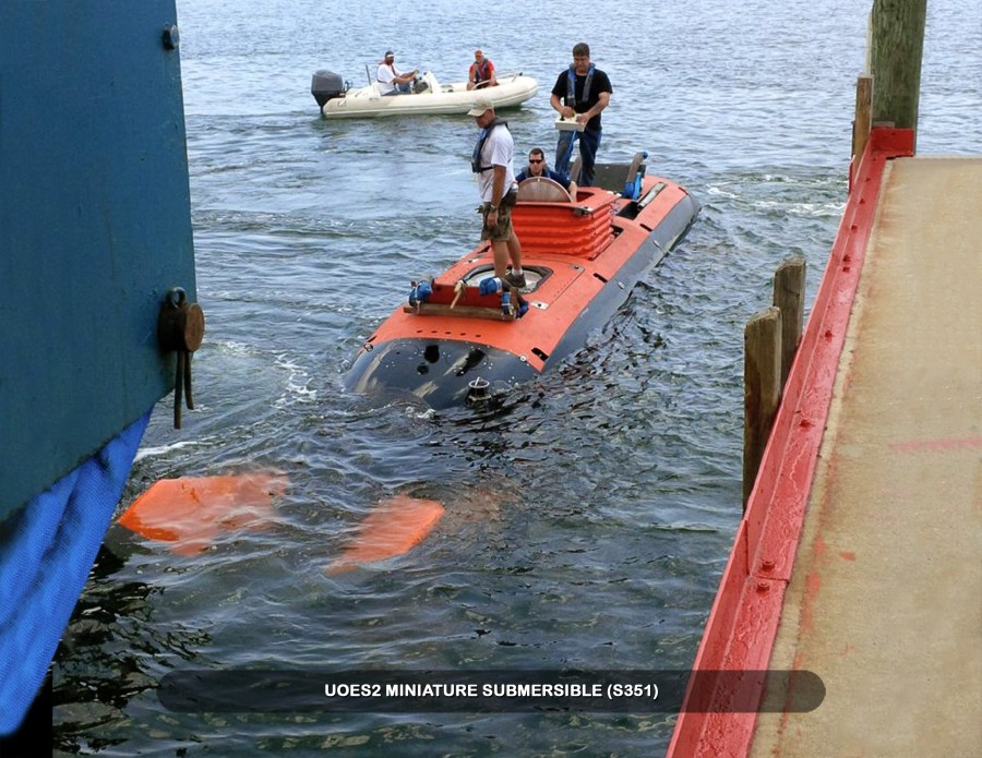 Special Operations Command Dry Combat Submersible demonstrator.