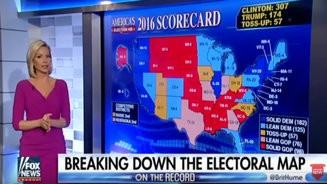 Fox News electoral map