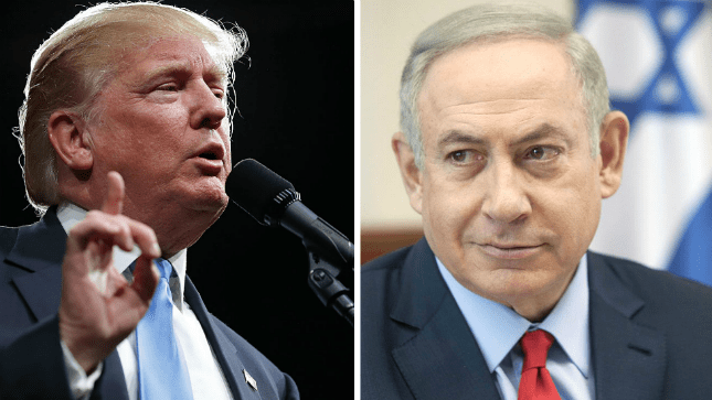 Donald Trump, Benjamin Netanyahu