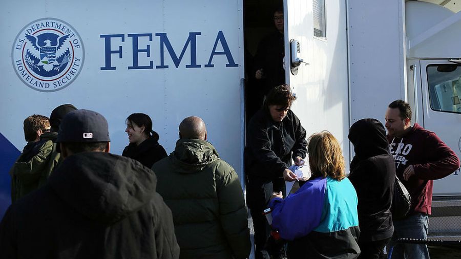 FEMA Assistance vehicle