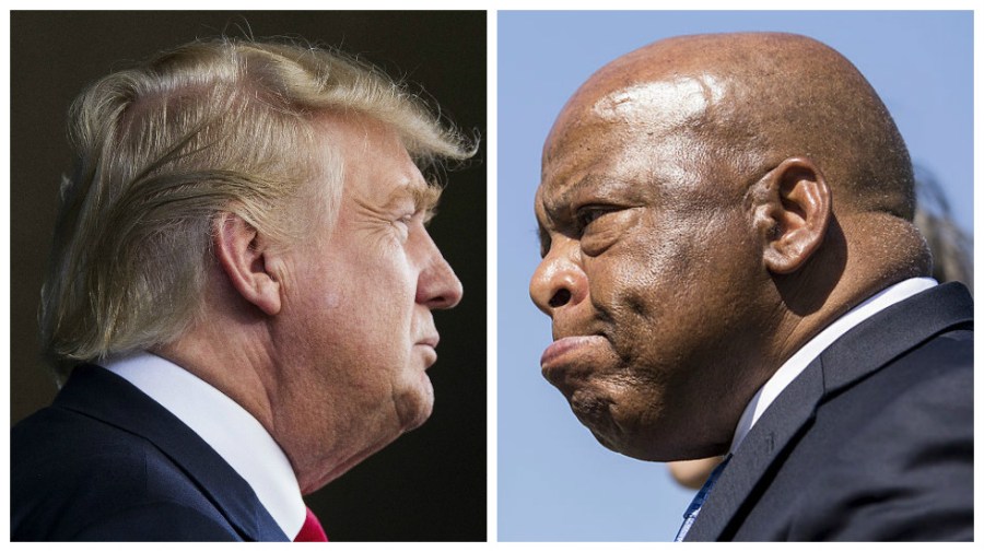 President-elect Donald Trump & Rep. John Lewis (D-Ga)