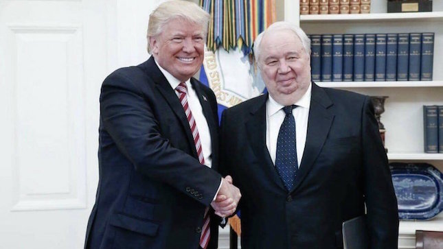 Donald Trump, Sergey Kislyak, Russian Ambassador