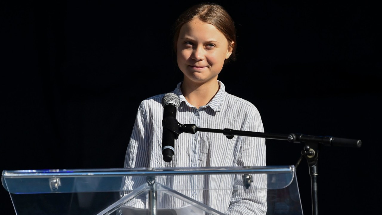 greta thunberg autism climate strike march