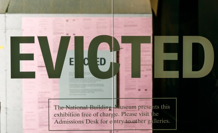 evicted exhibition, eviction exhibition, evicted national building museum