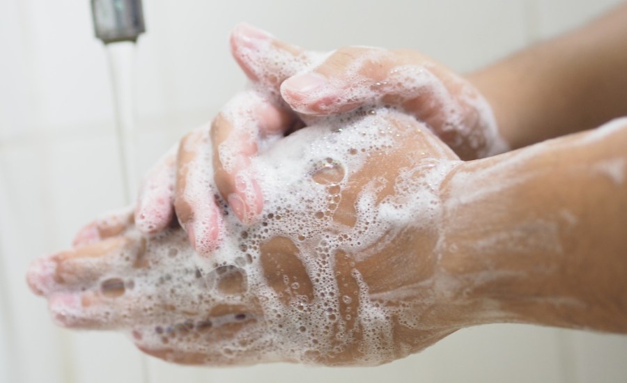 hand washing