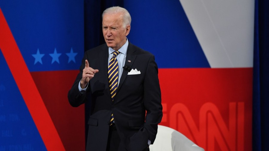 President Biden at CNN town hall