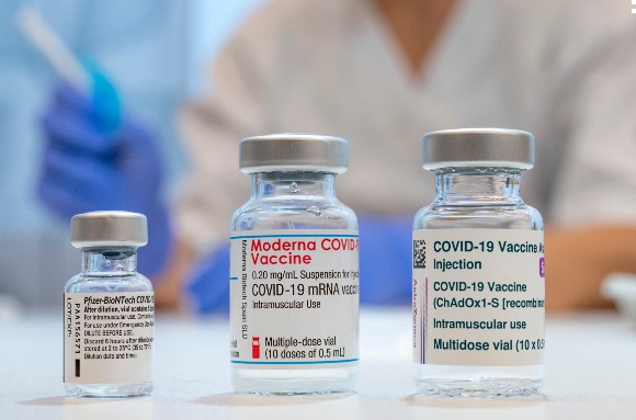 Coronavirus vaccine vials