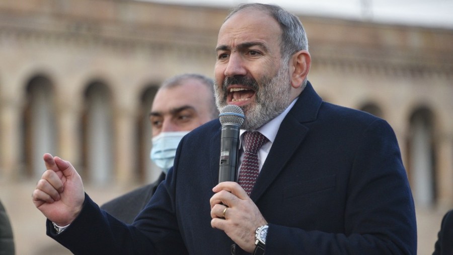 Armenian Prime Minister Nikol Pashinyan