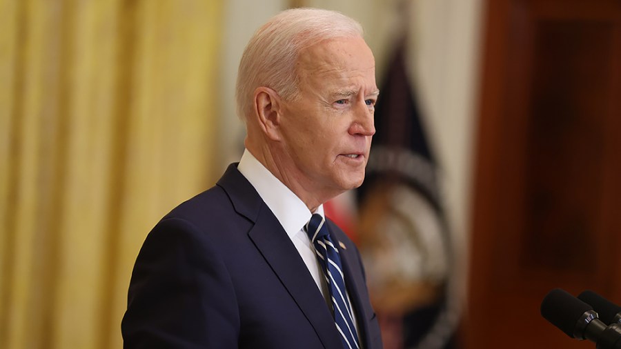 President Biden gives his first formal press conference