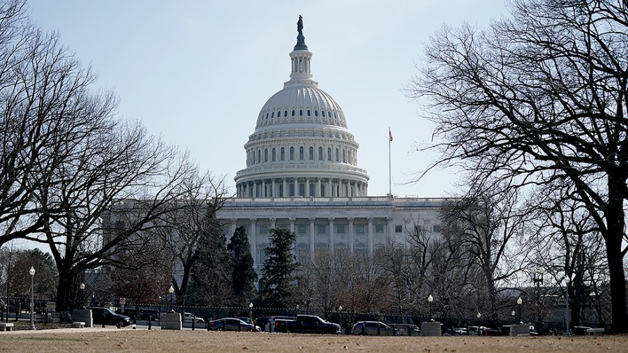 Fencing around the U.S. Capitol