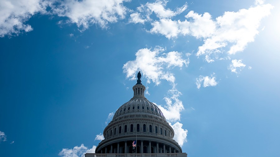 The U.S. Capitol is seen from the West Front