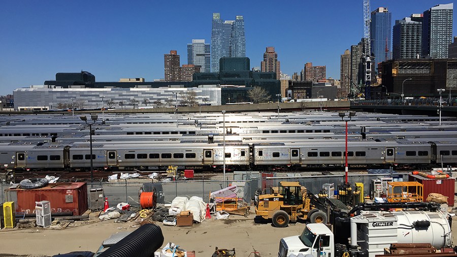 MTA train yard