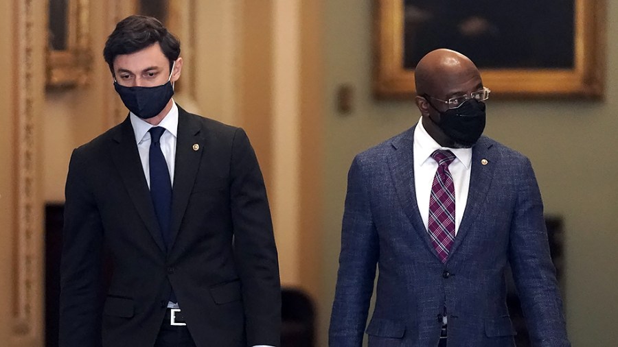 Georgia Senators Jon Ossoff (D) and Raphael Warnock (D)