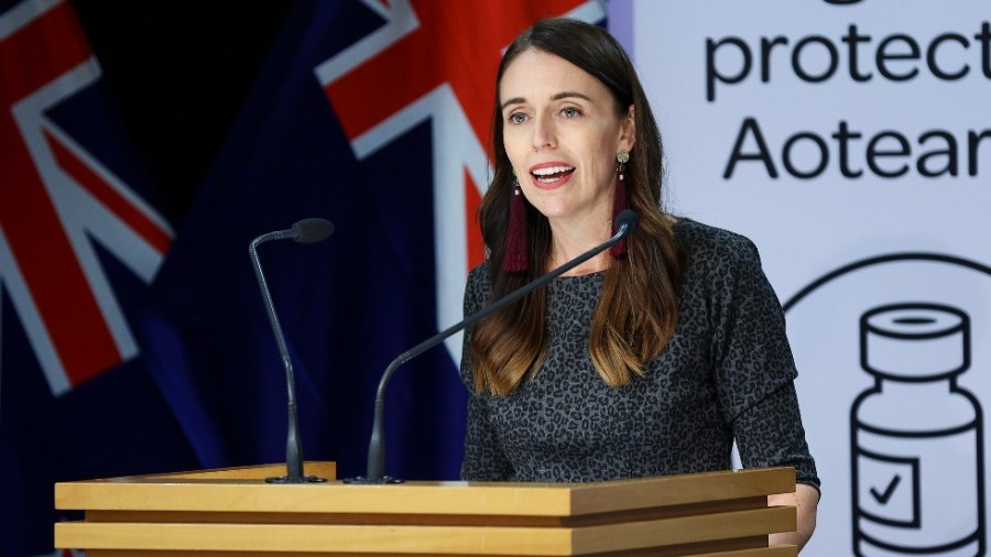 New Zealand Prime Minister Jacinda Ardern