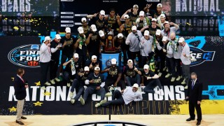 Baylor celebrates its NCAA basketball national championship