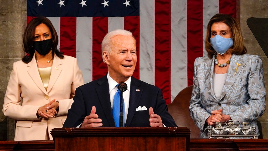 President Biden gives his first joint address to Congress