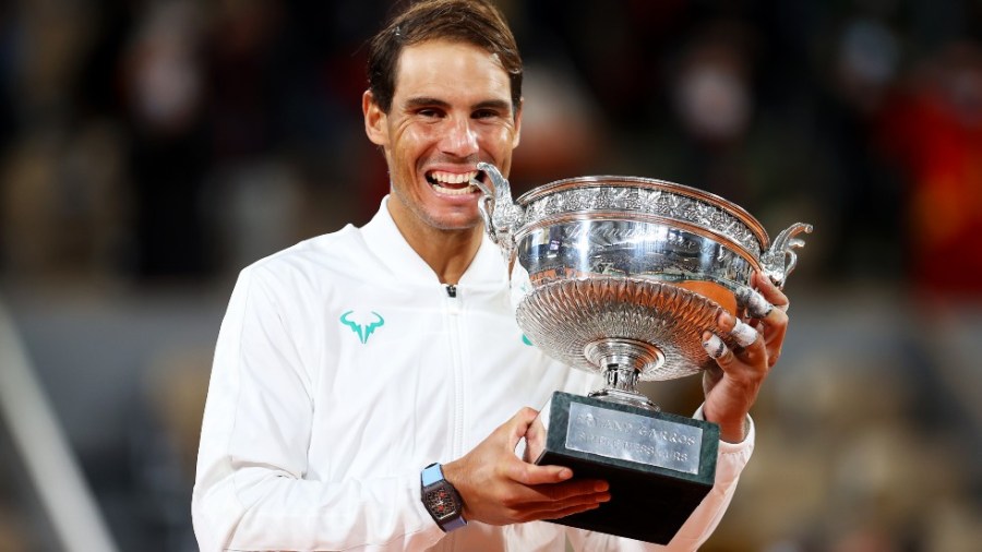 French Open winner Rafael Nadal