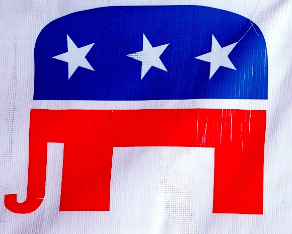 The Republican Party's elephant symbol