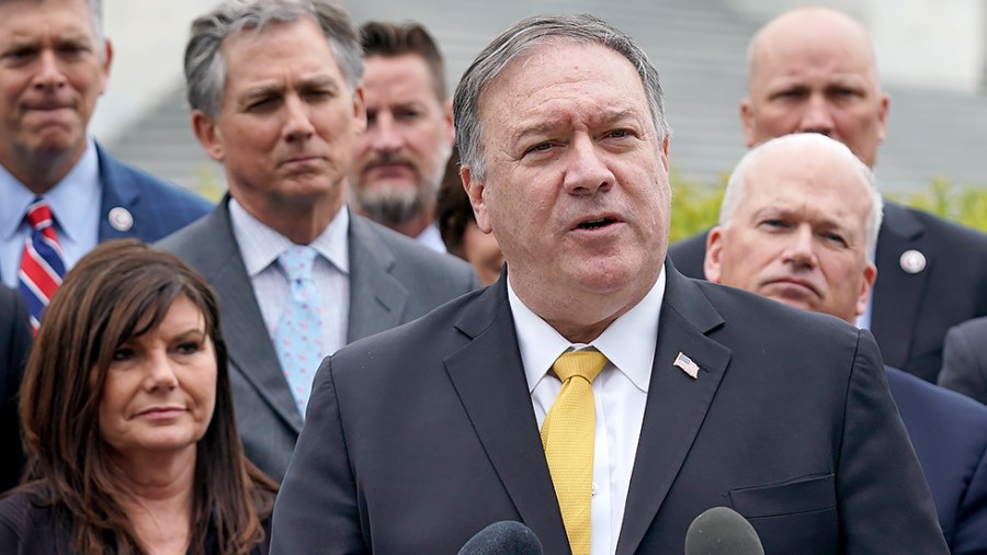 Former Secretary of State Mike Pompeo