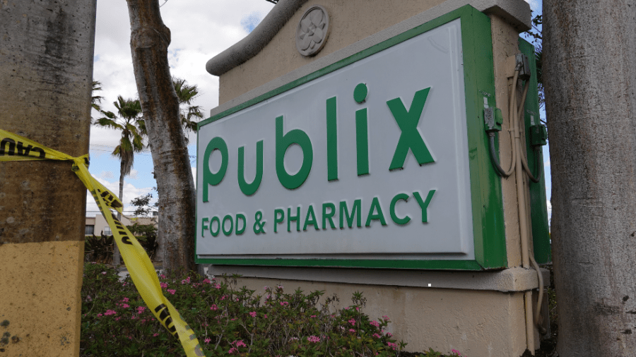 A Publix grocery store in Delray Beach, Fla., hosted coronavirus vaccinations earlier this year