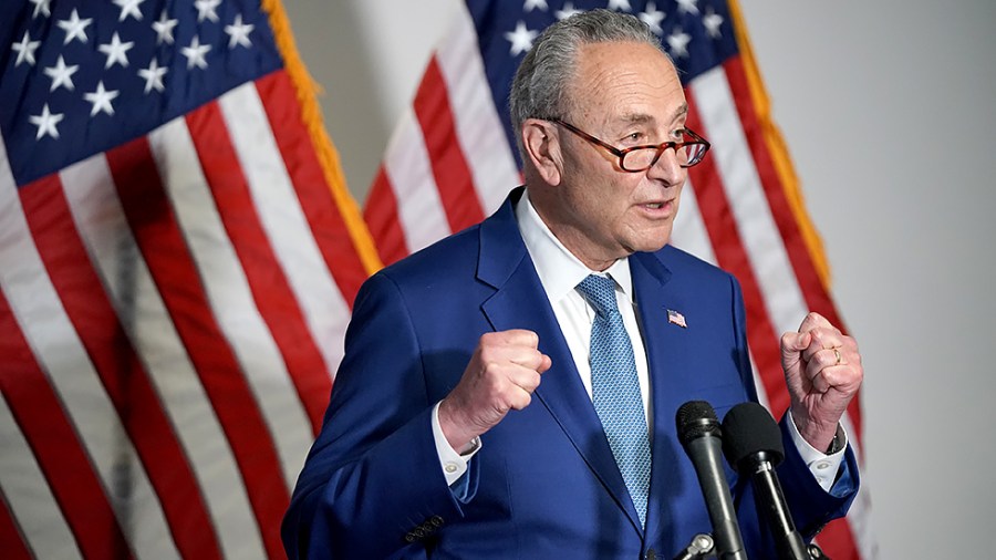 Majority Leader Charles Schumer (D-N.Y.)