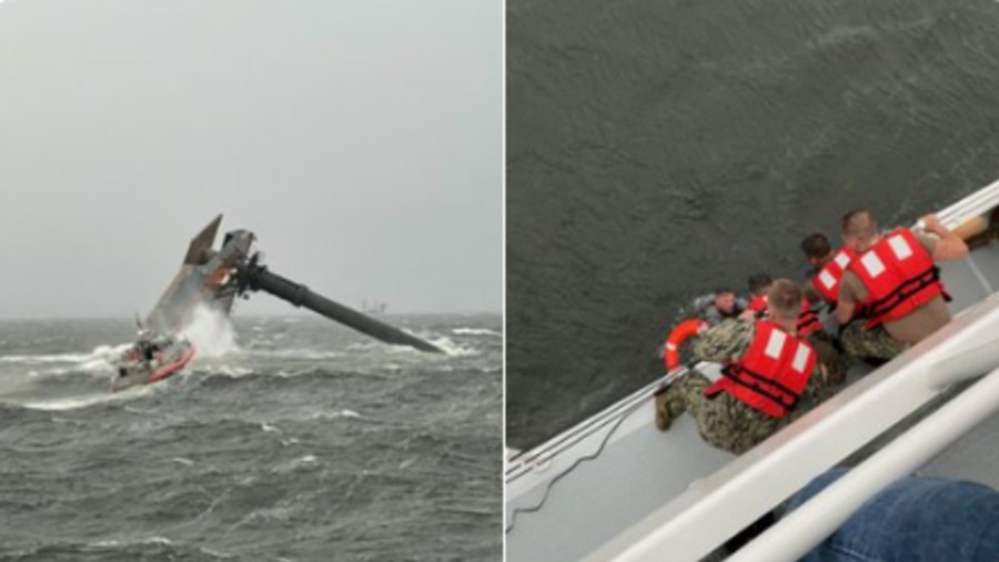 Rescue attempts made on capsized boat