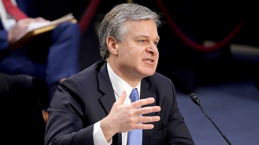 FBI Director Christopher Wray