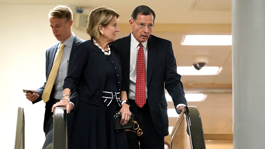 Sens. Shelly Moore Capito (R-W.Va.) and John Barrasso (R-Wyo.)