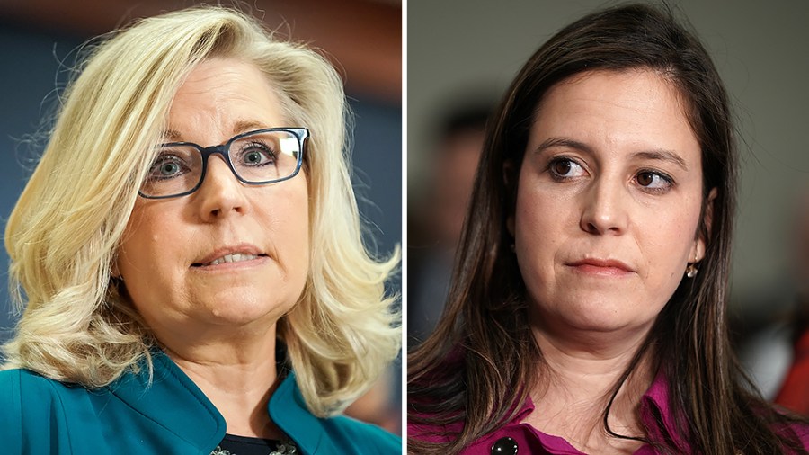 Reps. Liz Cheney (R-Wyo.) and Elise Stefanik (R-N.Y.)