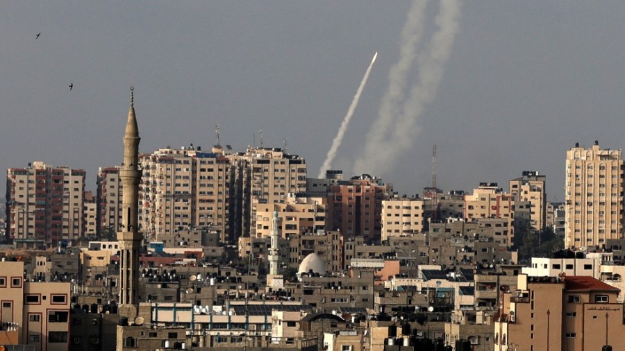 Rockets fired from Gaza City